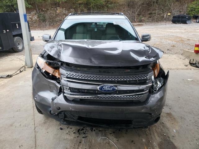 1FMHK7F81CGA62811 - 2012 FORD EXPLORER LIMITED Сірий фото 5