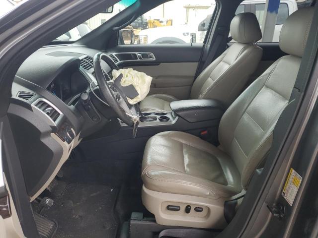 1FMHK7F81CGA62811 - 2012 FORD EXPLORER LIMITED Сірий фото 7