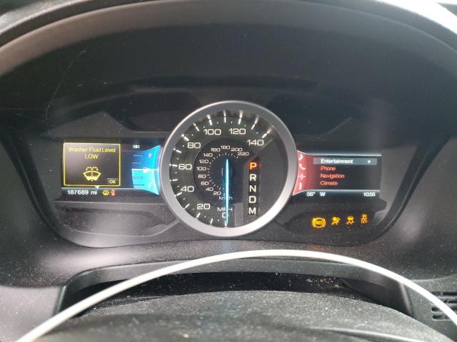 1FMHK7F81CGA62811 - 2012 FORD EXPLORER LIMITED Сірий фото 9