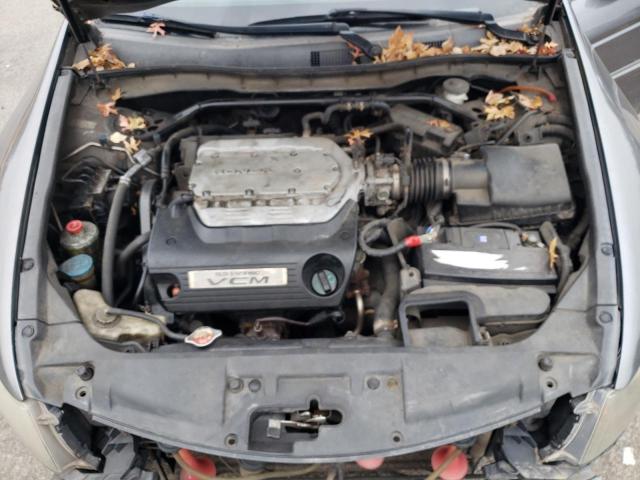 1HGCP36868A042834 - 2008 HONDA ACCORD EXL GRAY photo 11