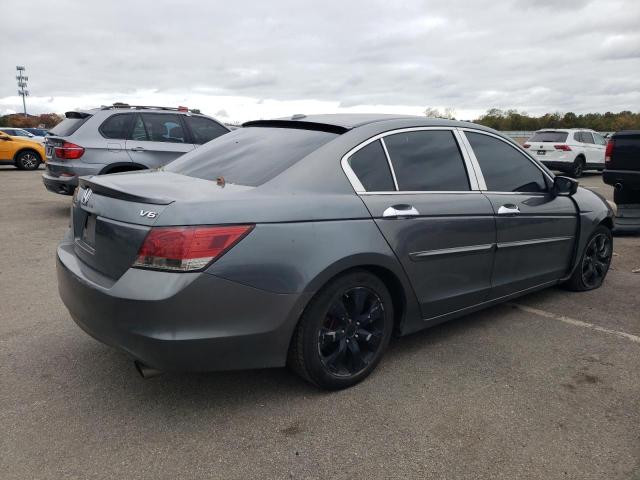 1HGCP36868A042834 - 2008 HONDA ACCORD EXL GRAY photo 3