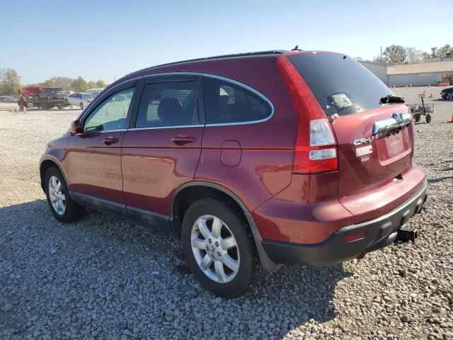 5J6RE48749L012076 - 2009 HONDA CR-V EXL RED photo 2