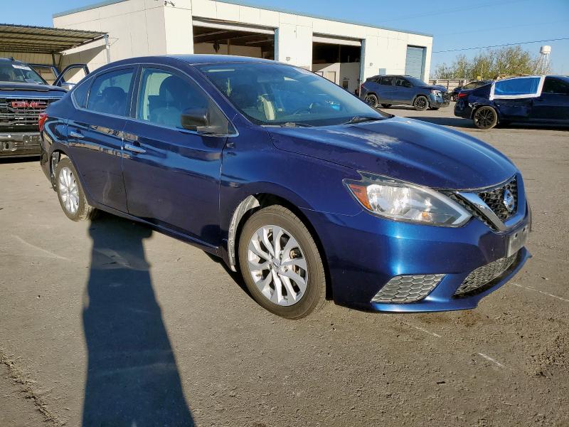 3N1AB7AP8KL612152 - 2019 NISSAN SENTRA S ლურჯი ფოტო 4