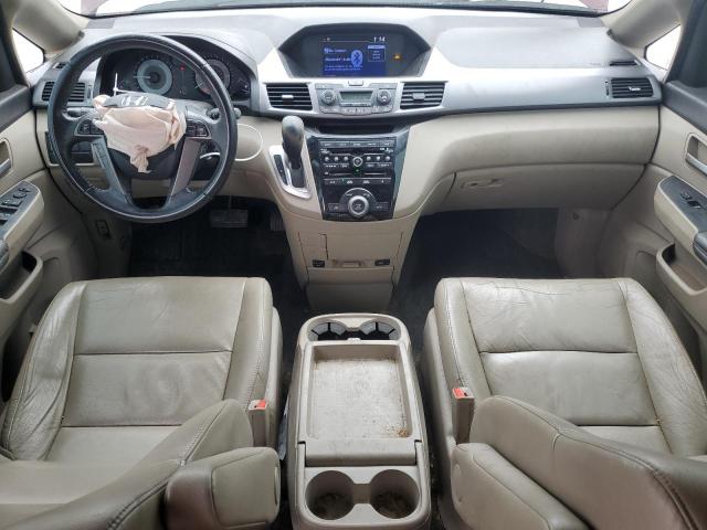 5FNRL5H64DB067129 - 2013 HONDA ODYSSEY EXL MAROON photo 8