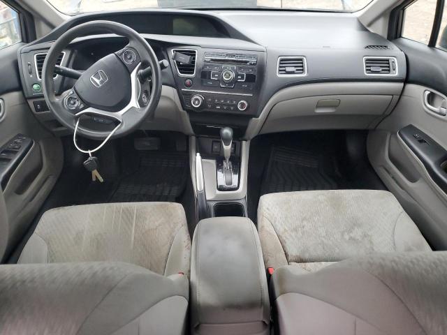 19XFB2F5XFE065120 - 2015 HONDA CIVIC LX GRAY photo 8