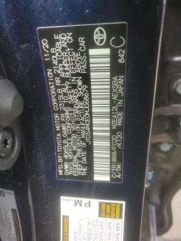 JTDS4MCE0MJ068679 - 2021 TOYOTA COROLLA SE Mavi foto 13