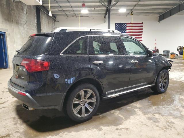 2HNYD2H88CH536153 - 2012 ACURA MDX ADVANCE 黑色 照片 3