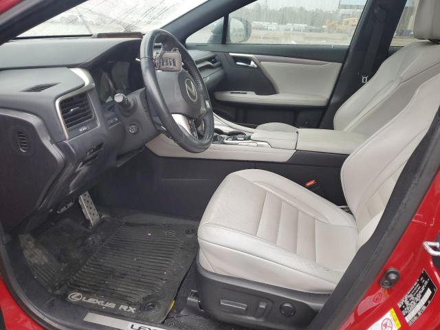 2T2BZMCA2HC083521 - 2017 LEXUS RX 350 BASE 红色 照片 7