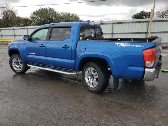 3TMAZ5CN8HM027390 - 2017 TOYOTA TACOMA DOUBLE CAB BLUE photo 2