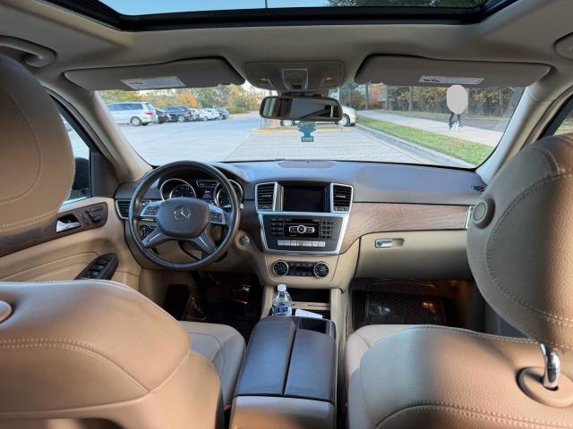 4JGDA5HB2CA026708 - 2012 MERCEDES-BENZ ML 350 4MATIC BROWN photo 9
