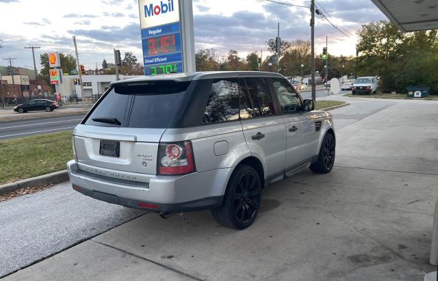 SALSF2D48AA216585 - 2010 LAND ROVER RANGE ROVE HSE SILVER photo 4