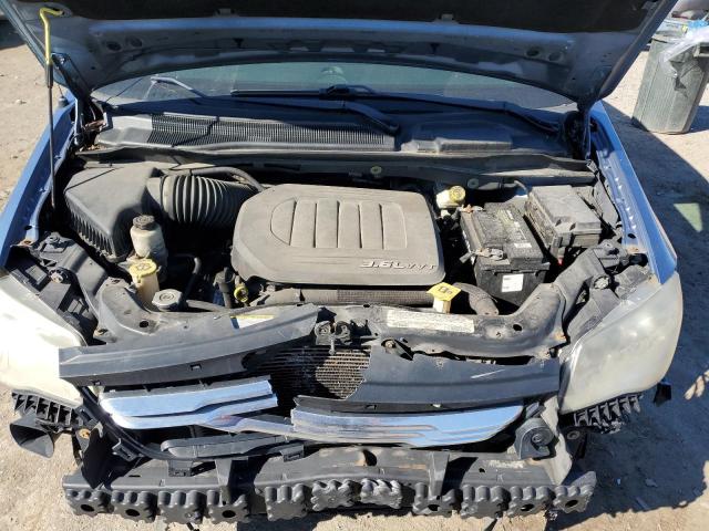 2C4RC1BG9CR185948 - 2012 CHRYSLER TOWN & COU TOURING BLUE photo 12