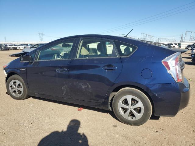 JTDKN3DU8D0355027 - 2013 TOYOTA PRIUS BLUE photo 2