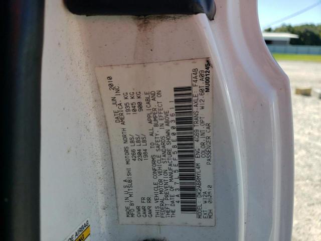 4A37L5EF5BE003611 - 2011 MITSUBISHI ECLIPSE SPYDER GS 白色 照片 12