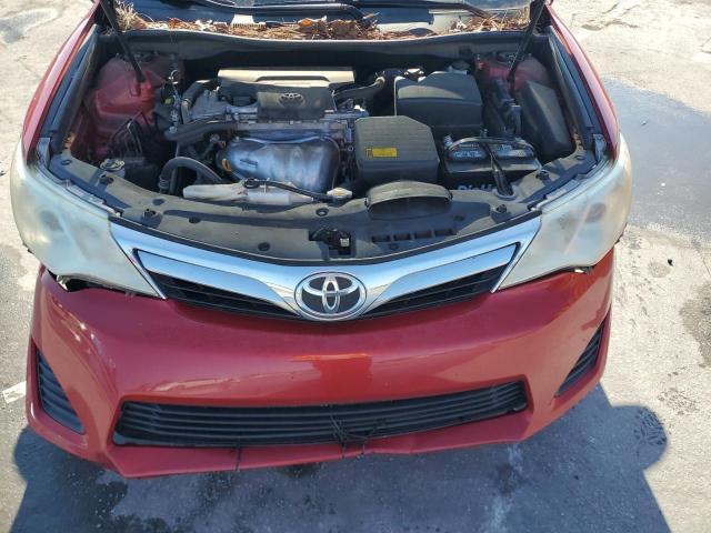 4T1BF1FK9CU523872 - 2012 TOYOTA CAMRY BASE წითელი ფოტო 11