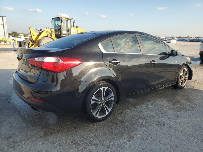 KNAFZ4A85F5309905 - 2015 KIA FORTE EX Սև լուսանկար 3