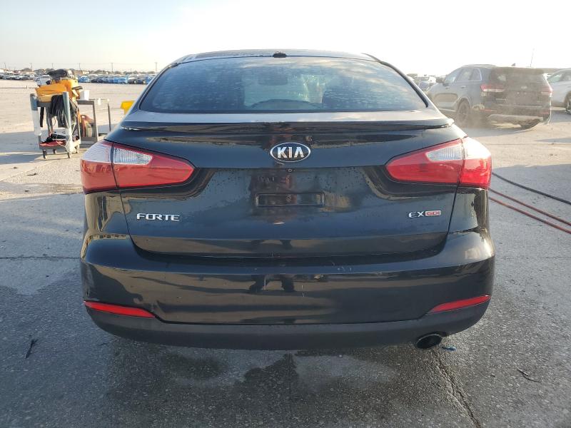 KNAFZ4A85F5309905 - 2015 KIA FORTE EX Սև լուսանկար 6