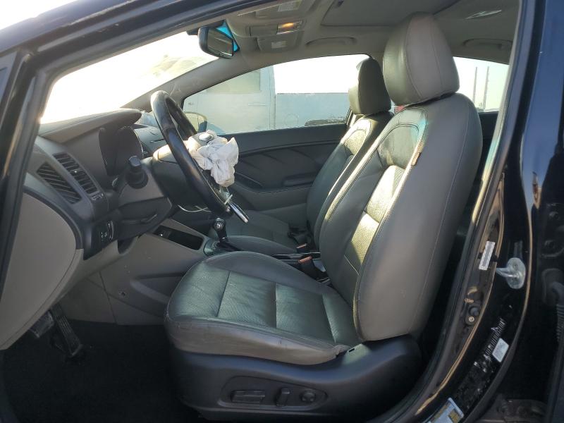 KNAFZ4A85F5309905 - 2015 KIA FORTE EX Սև լուսանկար 7