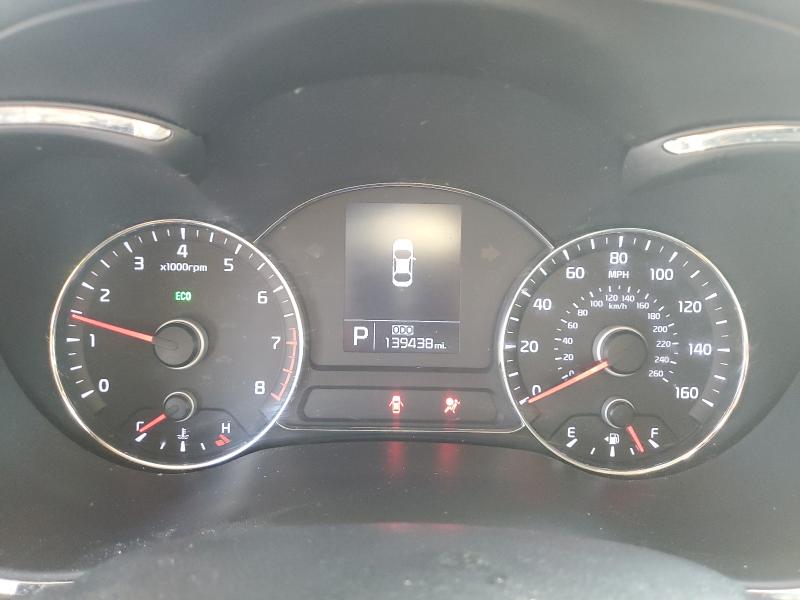 KNAFZ4A85F5309905 - 2015 KIA FORTE EX Սև լուսանկար 9