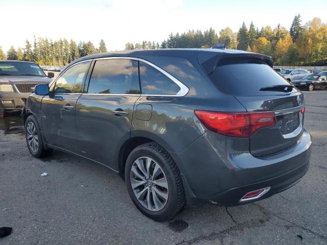 5FRYD4H60FB003139 - 2015 ACURA MDX TECHNOLOGY ნაცრისფერი ფოტო 2