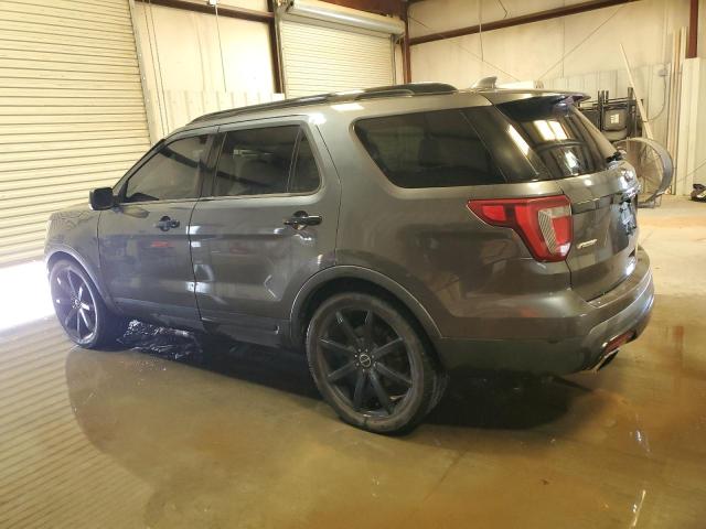 1FM5K8GT1GGC40251 - 2016 FORD EXPLORER SPORT GRAY photo 2