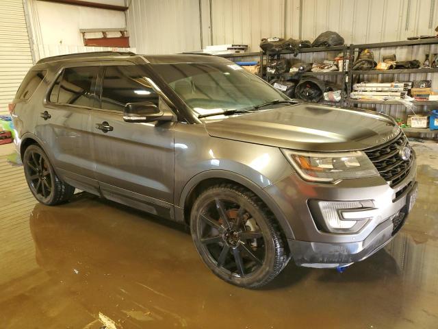 1FM5K8GT1GGC40251 - 2016 FORD EXPLORER SPORT GRAY photo 4