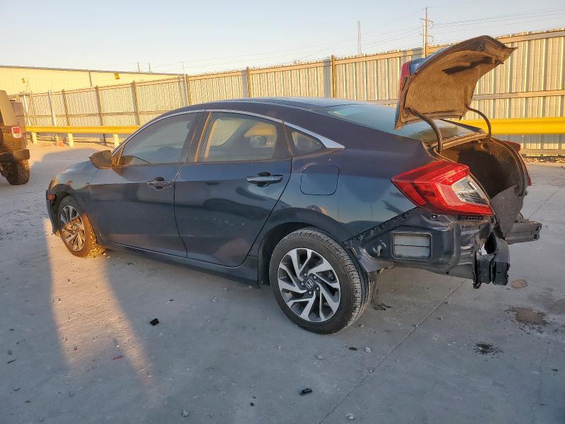 19XFC2F77GE066628 - 2016 HONDA CIVIC EX BLUE photo 2