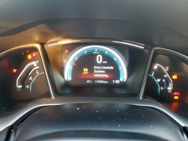 19XFC2F77GE066628 - 2016 HONDA CIVIC EX BLUE photo 9