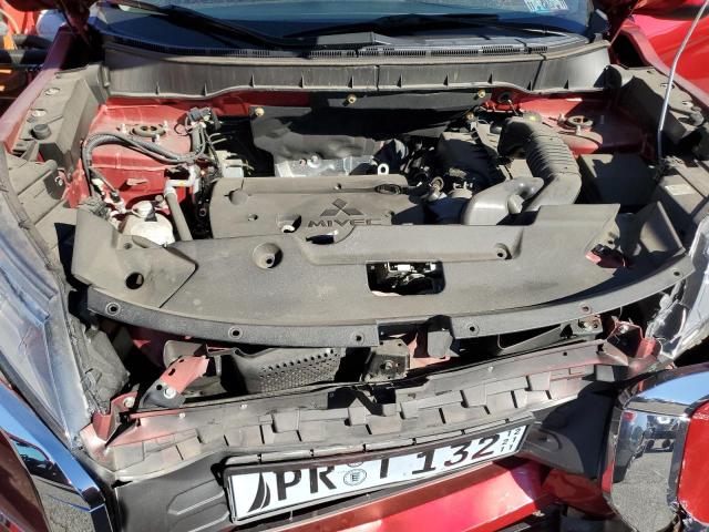 JA4AR3AU6LU011380 - 2020 MITSUBISHI OUTLANDER ES RED photo 12