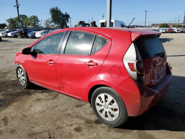 JTDKDTB33C1504286 - 2012 TOYOTA PRIUS C წითელი ფოტო 2