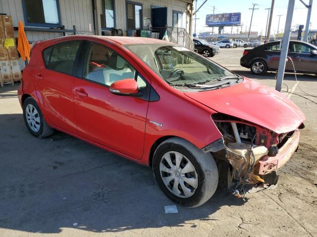 JTDKDTB33C1504286 - 2012 TOYOTA PRIUS C წითელი ფოტო 4