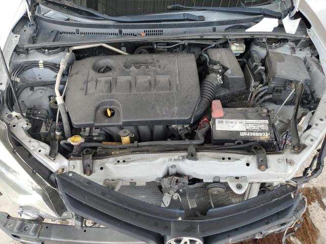 2T1BURHE8EC185834 - 2014 TOYOTA COROLLA L SILVER photo 11