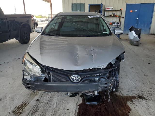 2T1BURHE8EC185834 - 2014 TOYOTA COROLLA L SILVER photo 5