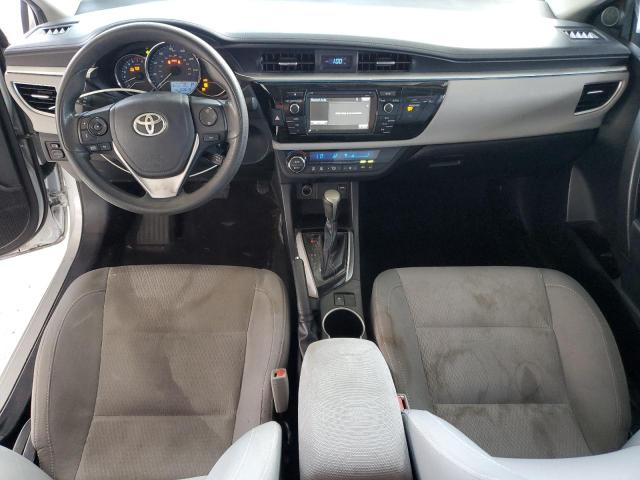 2T1BURHE8EC185834 - 2014 TOYOTA COROLLA L SILVER photo 8