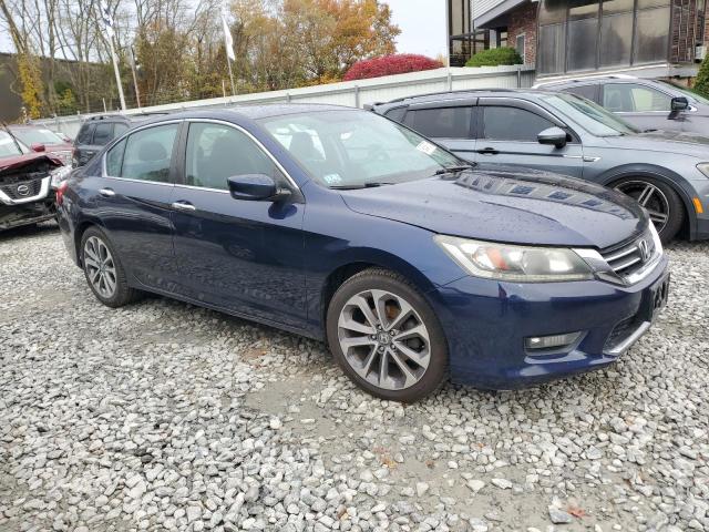1HGCR2F51EA142636 - 2014 HONDA ACCORD SPORT BLUE photo 4