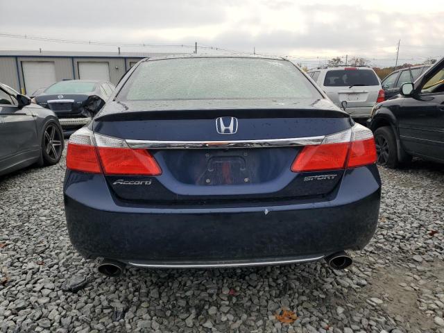 1HGCR2F51EA142636 - 2014 HONDA ACCORD SPORT BLUE photo 6