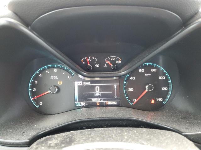 1GCGTCE33G1302865 - 2016 CHEVROLET COLORADO LT BLACK photo 9