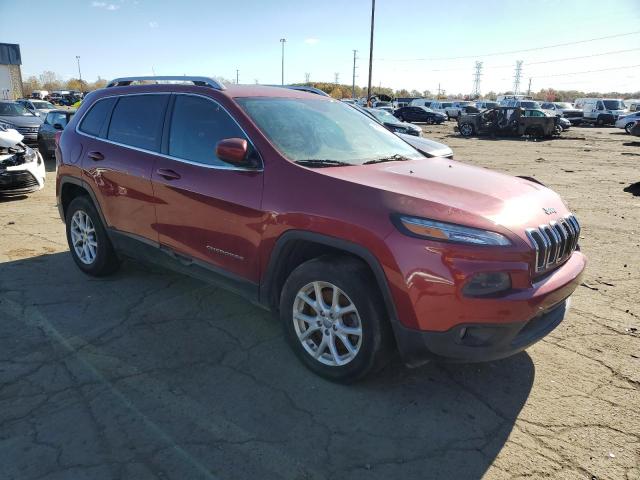 1C4PJMCS0FW757938 - 2015 JEEP CHEROKEE LATITUDE RED photo 4