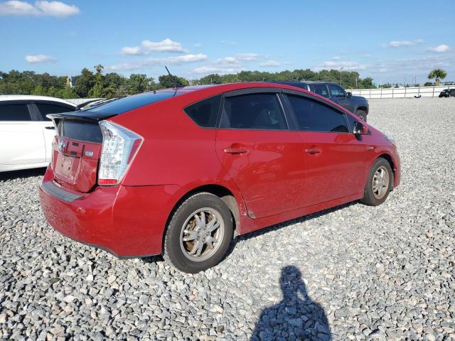 JTDKN3DU6A0088563 - 2010 TOYOTA PRIUS Қызыл фото 3
