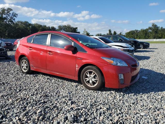 JTDKN3DU6A0088563 - 2010 TOYOTA PRIUS Қызыл фото 4