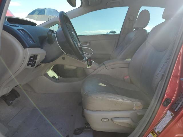 JTDKN3DU6A0088563 - 2010 TOYOTA PRIUS Қызыл фото 7