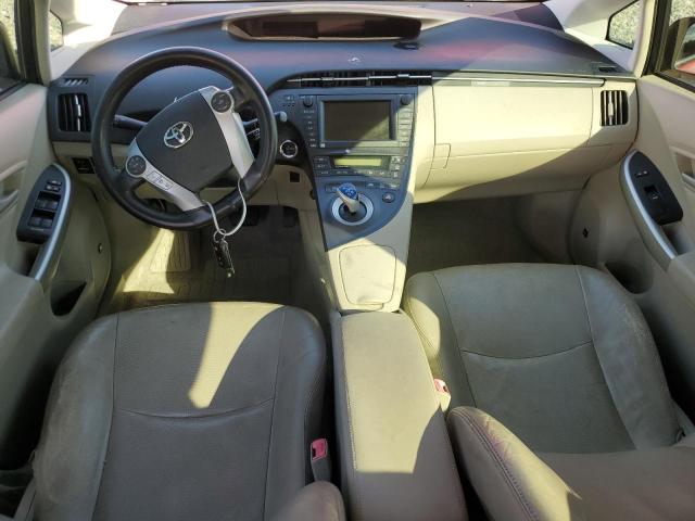 JTDKN3DU6A0088563 - 2010 TOYOTA PRIUS Қызыл фото 8