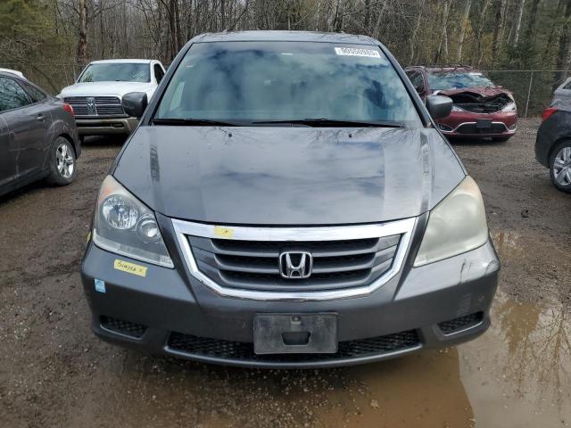 5FNRL3H58AB508249 - 2010 HONDA ODYSSEY EX GRAY photo 5