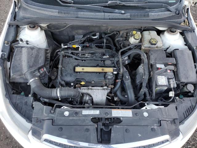 1G1PF5SC1C7396798 - 2012 CHEVROLET CRUZE LT WHITE photo 11