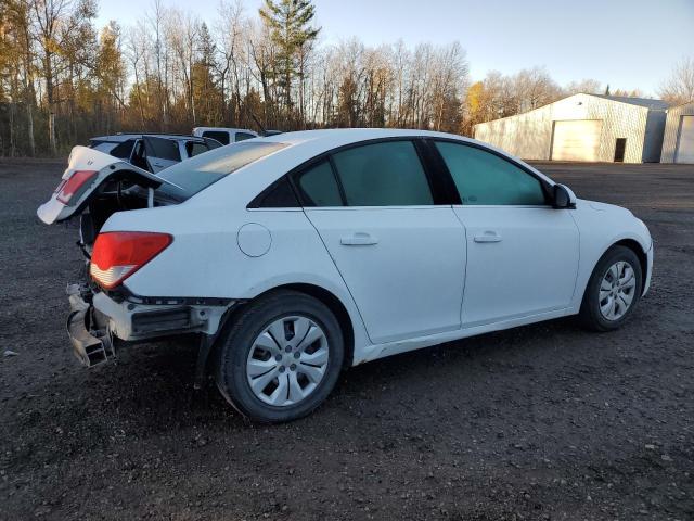 1G1PF5SC1C7396798 - 2012 CHEVROLET CRUZE LT WHITE photo 3