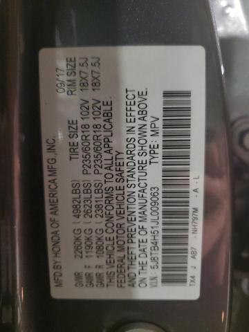 5J8TB4H51JL009063 - 2018 ACURA RDX TECHNOLOGY Grau Foto 13