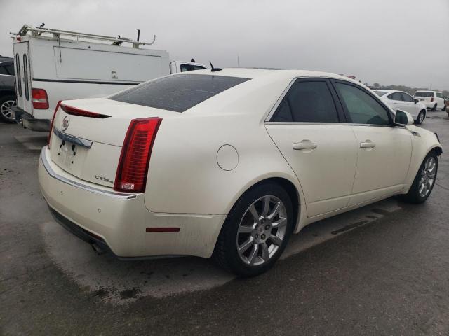 1G6DP57V080119189 - 2008 CADILLAC CTS HI FEATURE V6 WHITE photo 3