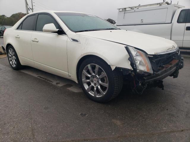 1G6DP57V080119189 - 2008 CADILLAC CTS HI FEATURE V6 WHITE photo 4