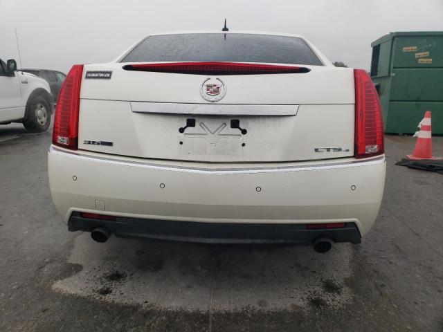 1G6DP57V080119189 - 2008 CADILLAC CTS HI FEATURE V6 WHITE photo 6