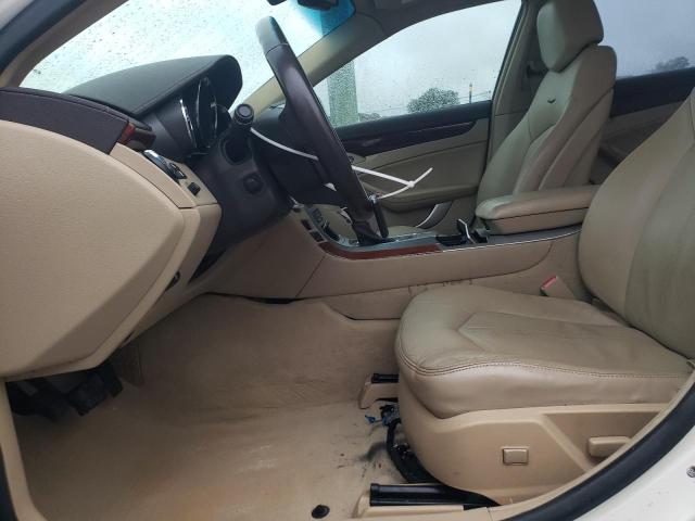 1G6DP57V080119189 - 2008 CADILLAC CTS HI FEATURE V6 WHITE photo 7